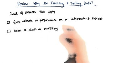 Benefits of Testing - Intro to Machine Learning