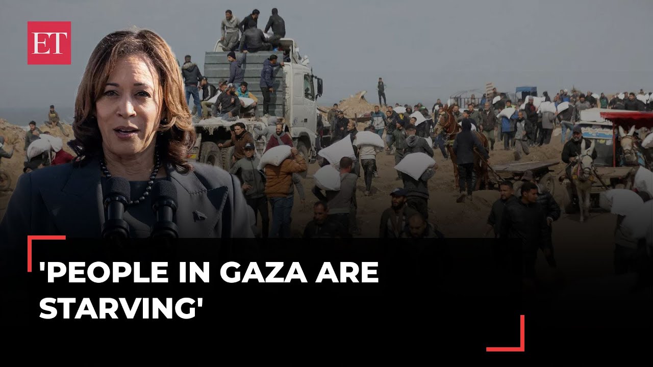 Kamala Harris calls for immediate ceasefire in Gaza: 'Israel not doing ...