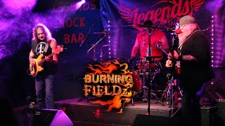 Burning Fieldz live at Legends Rock Bar