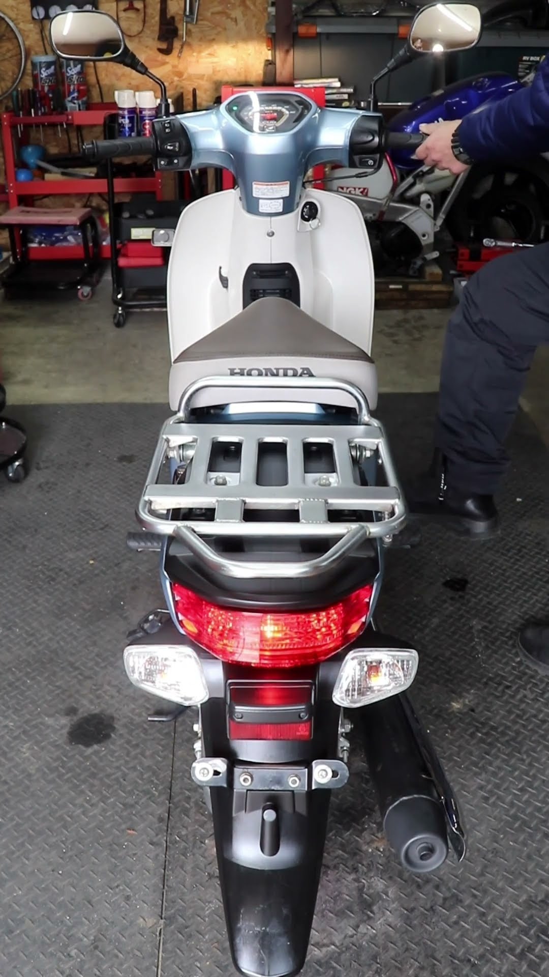 21216km ☆始動動画あり☆ スーパーカブ50 AA04 ホンダ 原付 HONDA