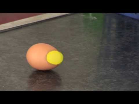 Egg Experiment to Demonstrate Inertia