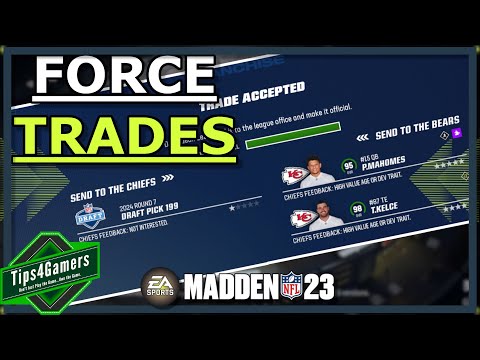 How to Force Trades in Madden 23 Franchise Mode | Trade for Anyone in Madden 23