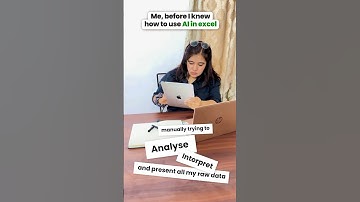Me, before I knew how to use AI in Excel  #excel #exceltips #exceltricks #googlesheets #tutorials