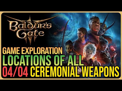 All Ceremonial Weapon Locations Baldur's Gate 3 Puzzle