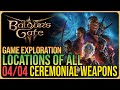 All Ceremonial Weapon Locations Baldur S Gate 3 Puzzle