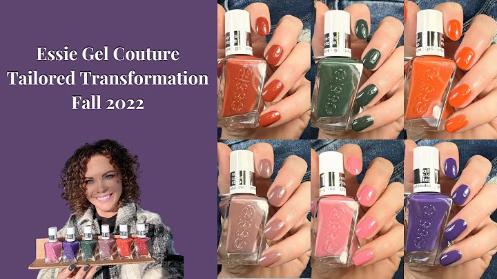 New Essie Gel Couture Fall 2022 Tailored Transform...