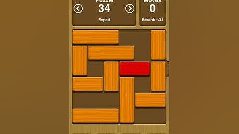 UNBLOCK ME Level Expert #34