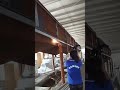The challenge of cleaning large steel structures is easily solved WhatsApp +86 15315411432 #laser
