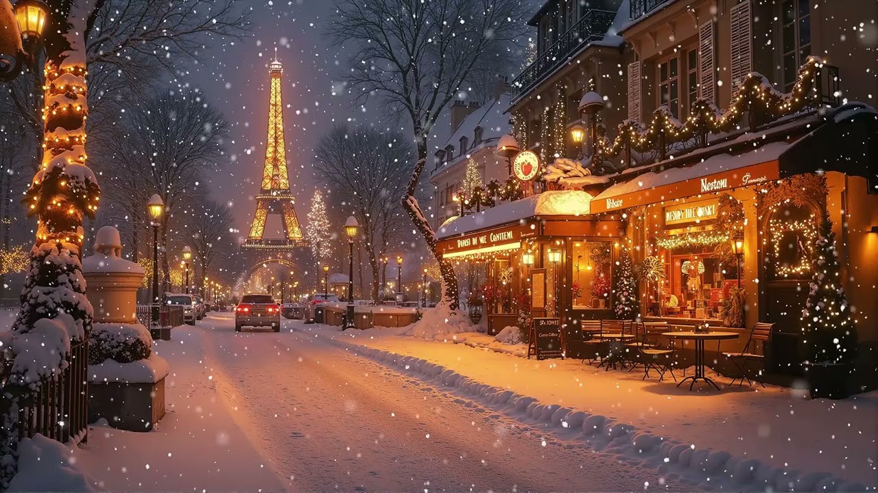 Winter Street Jazz ❄️ Smooth Urban Jazz Music for City Nights, Chill Walks, and Relax