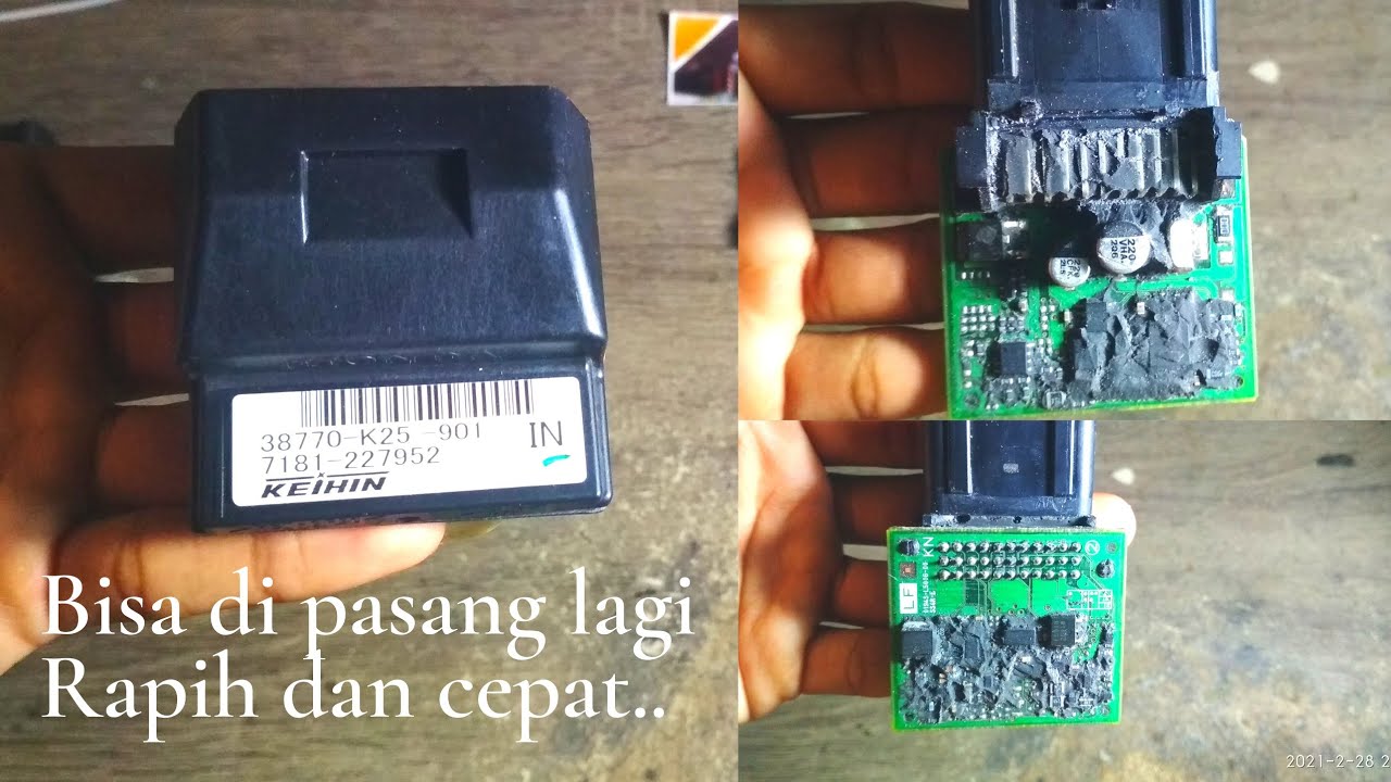 CARA LEPAS LEM ECU✒️- tutorial lepas box ecu motor🆓