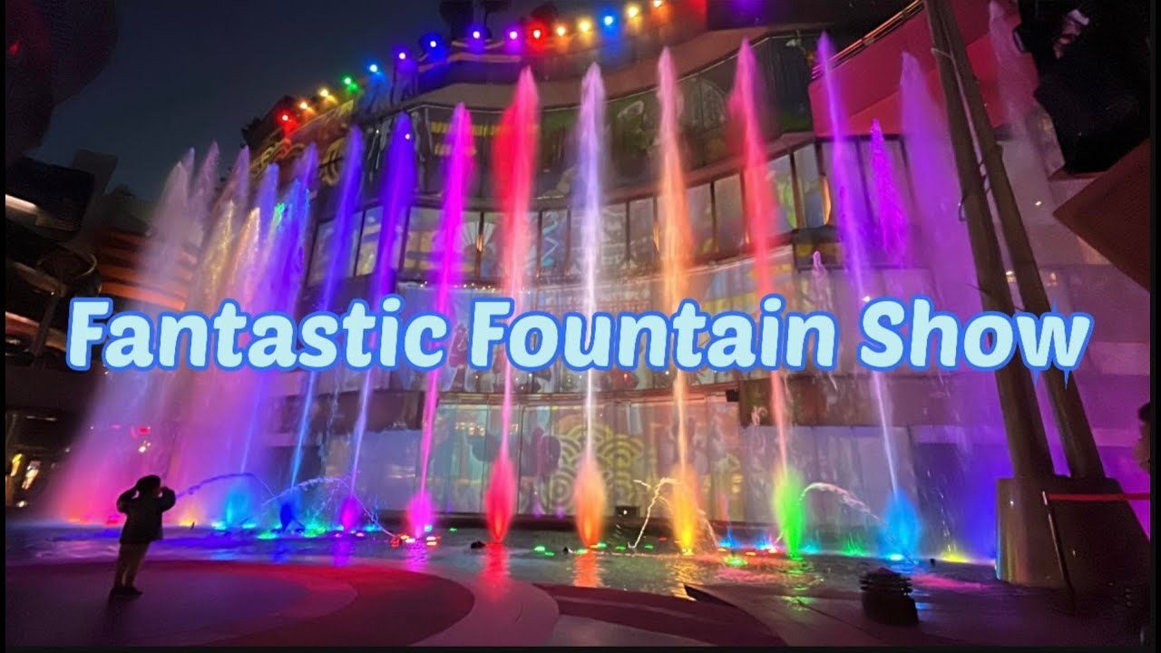 Impressive Beautiful Dancing Water at Canal City YouTube