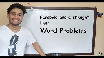 Math XII - Conic Section (Parabola): Word Problems