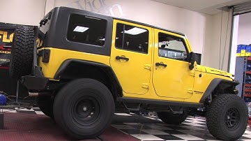 2010 Jeep Wrangler Rubicon - Custom Built MagnaFlow System Dyno Testing