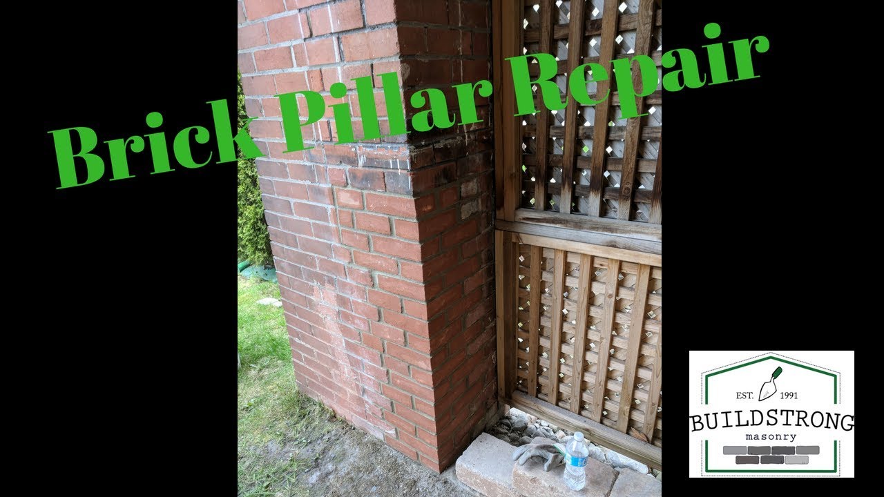 Brick Pillar Repair in Toronto YouTube