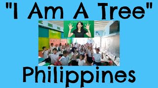 Students from The Philippines recite "I Am A Tree"