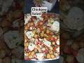 Weight loss viral chickpea salad recipe #healthysalad #viralshorts #shortsvideo #trending