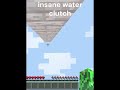 water clutch #shorts #minecraft #clutch #gameing #aura