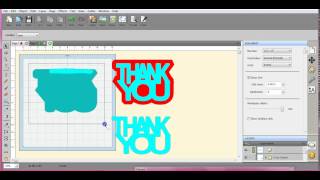 Making A Shaped Card From A Word In Scal4 Brother Scanncut Jen Blausey