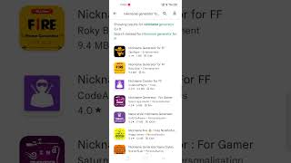 Free fire Nike name generator best app||#crazy sniper||FF apps||subscribe for more screenshot 5