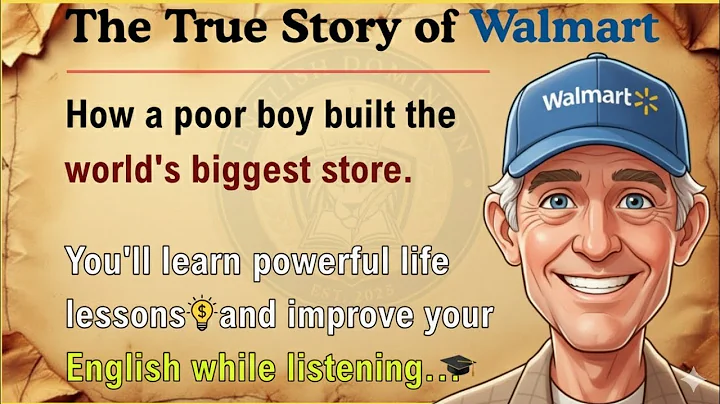 The Success Story of Walmart || Learn English Through Story 🔥 || Improve Your English ✅️