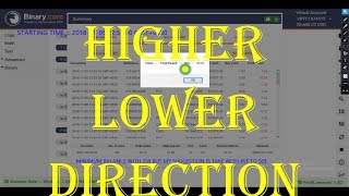 Higher Lower Binary Bot With Direction