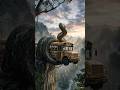 Bus Trapped by Monster Snake!#shorts#video