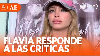 Flavia Laos responde a las críticas por su cambio de look | América Espectáculos (HOY)