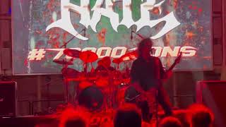 HATE “Intro/Sovereign Sanctity“ live at 70000tons 2025