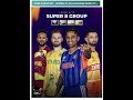 India Ka Super 8 Group Set 😱 Ab Asli Challenge Start 🔥 T20 World Cup #Shorts #cricketshorts #cricket