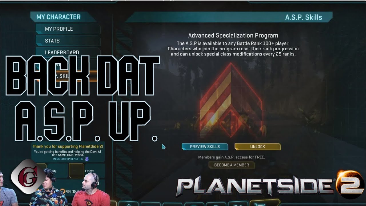 Advanced Specialization Program Stream Review. - Planetside 2