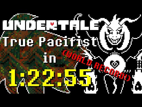 Undertale True Pacifist Speedrun in 1:22:55 (Former WR)