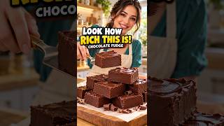 Chocolate Fudge Squares 🍫 | Rich, Smooth & Easy to Make!
