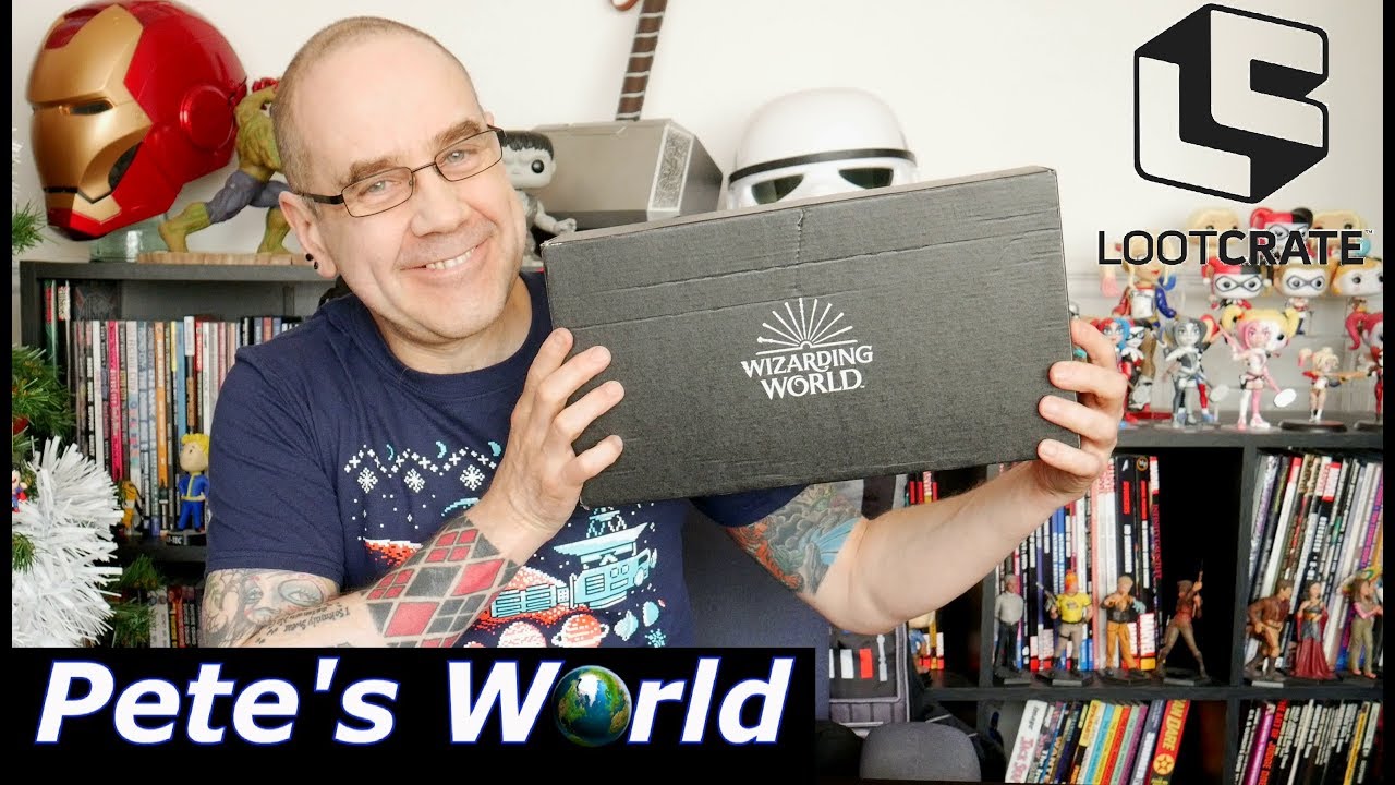 Unboxing - Wizarding World: Legends and Lore crate, last wizarding crate of the year.