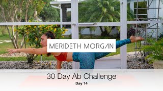 Merideth Morgans 30 Day Ab Challenge - Day 14 10 Min Intense Ab Workout No Equipment