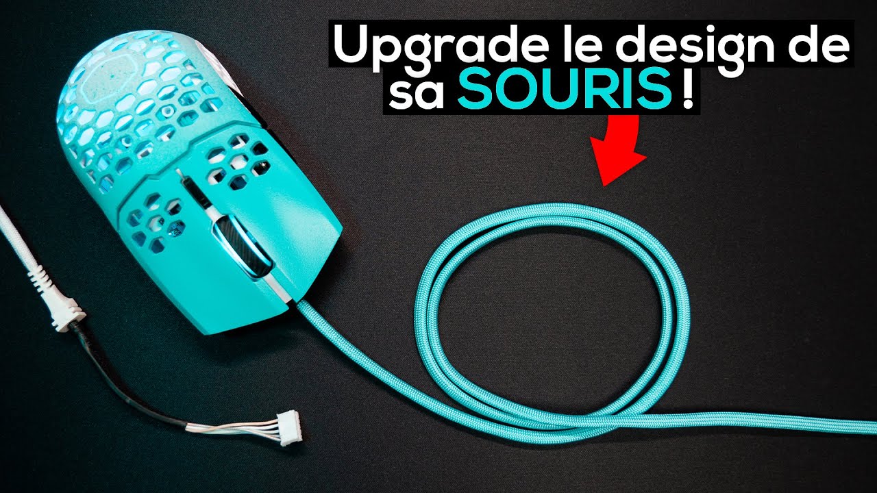 Comment Améliorer sa Souris Filaire ? [Tuto Paracord] - YouTube