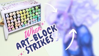 Dealing with ART-BLOCK 😫 | Ways I'm overcoming this struggle!