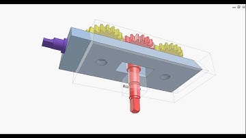 Gear drive for linear motion 2