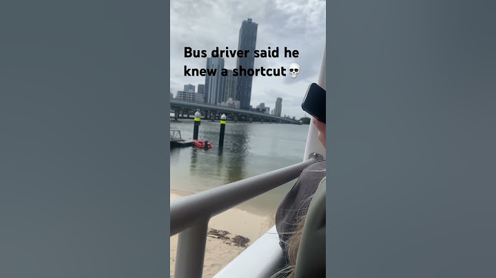 Bus driver said he knew a shortcut💀💀💀 #bus #queenslandaustralia #water #aquaduck