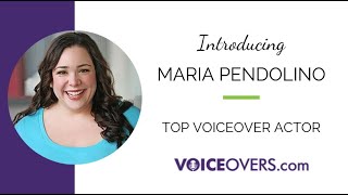 Professional Voice Actor - Maria Pendolino - Millennial Voice overs