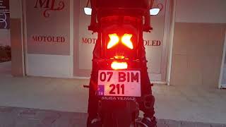 Pulsar N250 Uçak Kanadi F1 Stop Çakar 56 Ledli̇ Stop. Motoled 505 523 65 10 Antalya