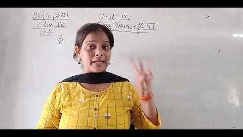 Class IV General Knowledge 26 10 2021 by Ms Anchal Singh, Quiz Yourself III
