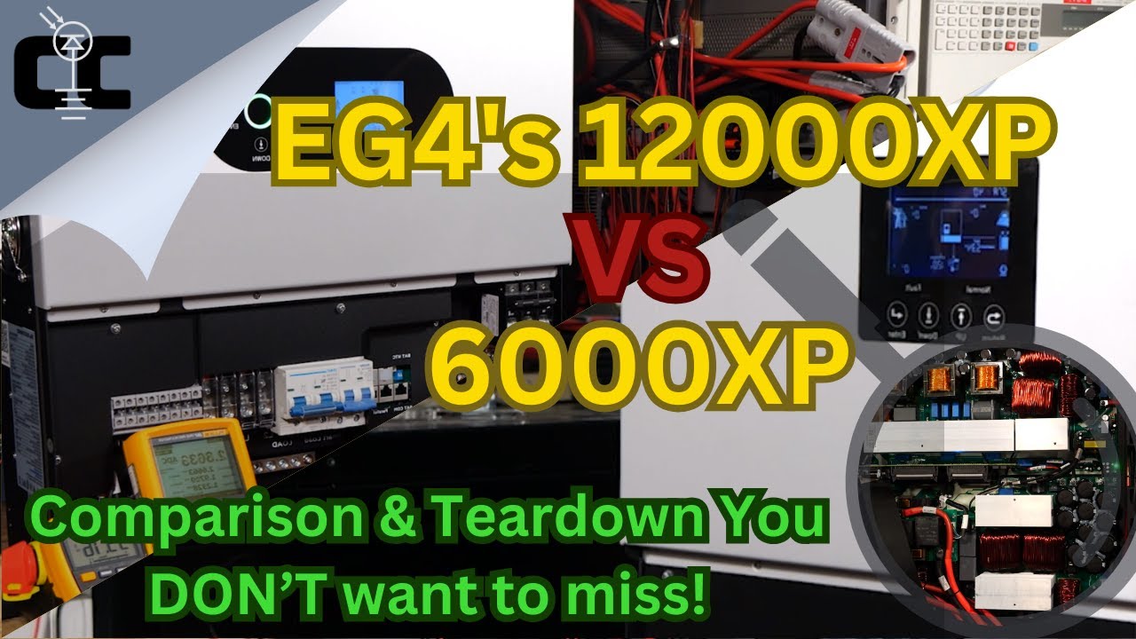 Compare EG4's 12000XP to the 6000XP and See What's Inside!