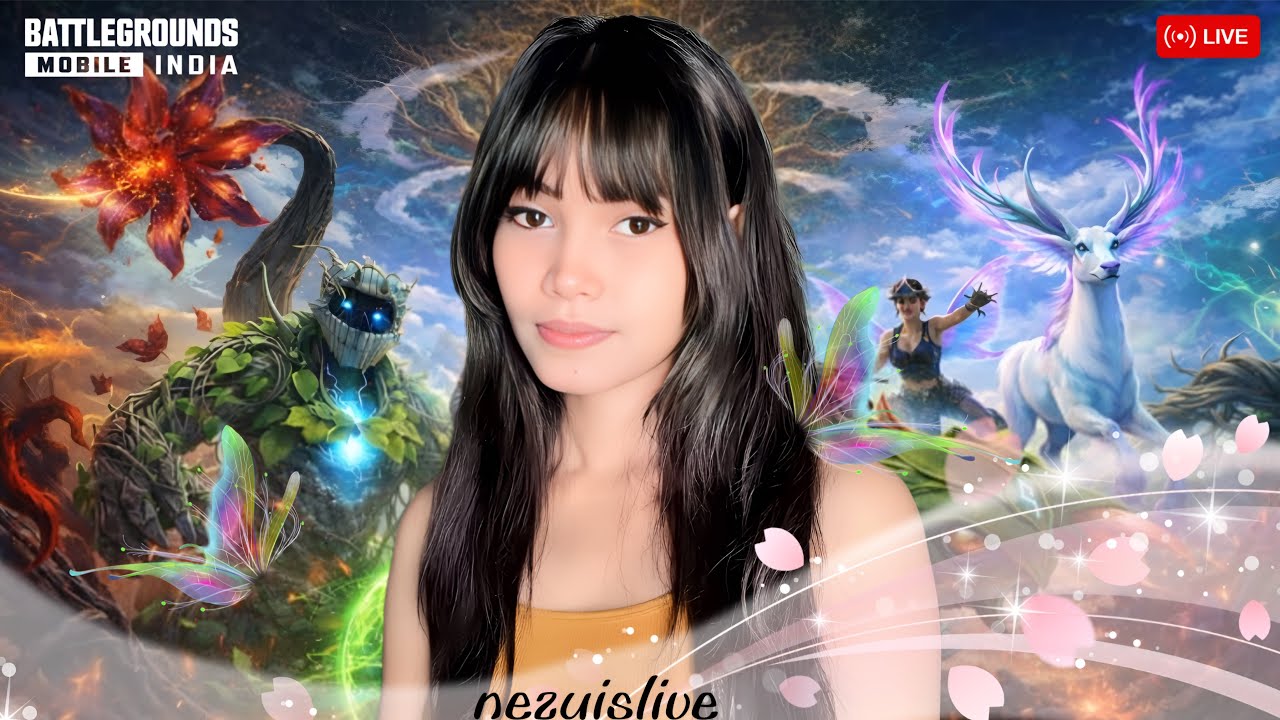 NEZU IS LIVE W BGMI ♥️ 