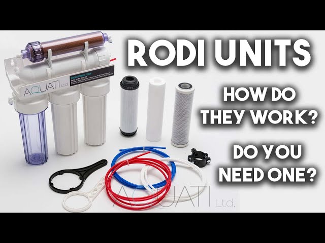 RODI Units, How do they work, what's inside, do you need one? Aquarium RODI  water Filter system - YouTube