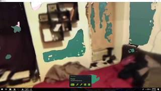 Mixed Reality - Room Scan Collision Mesh