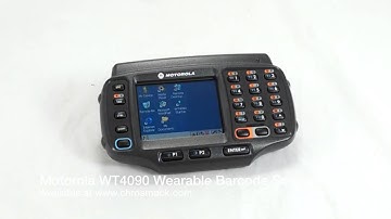 Motorola WT4090 Wearable Barcode Scanner - Boot Up #1