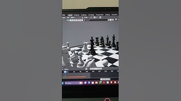 working on chess animation #creative #3d #blender #chess #india