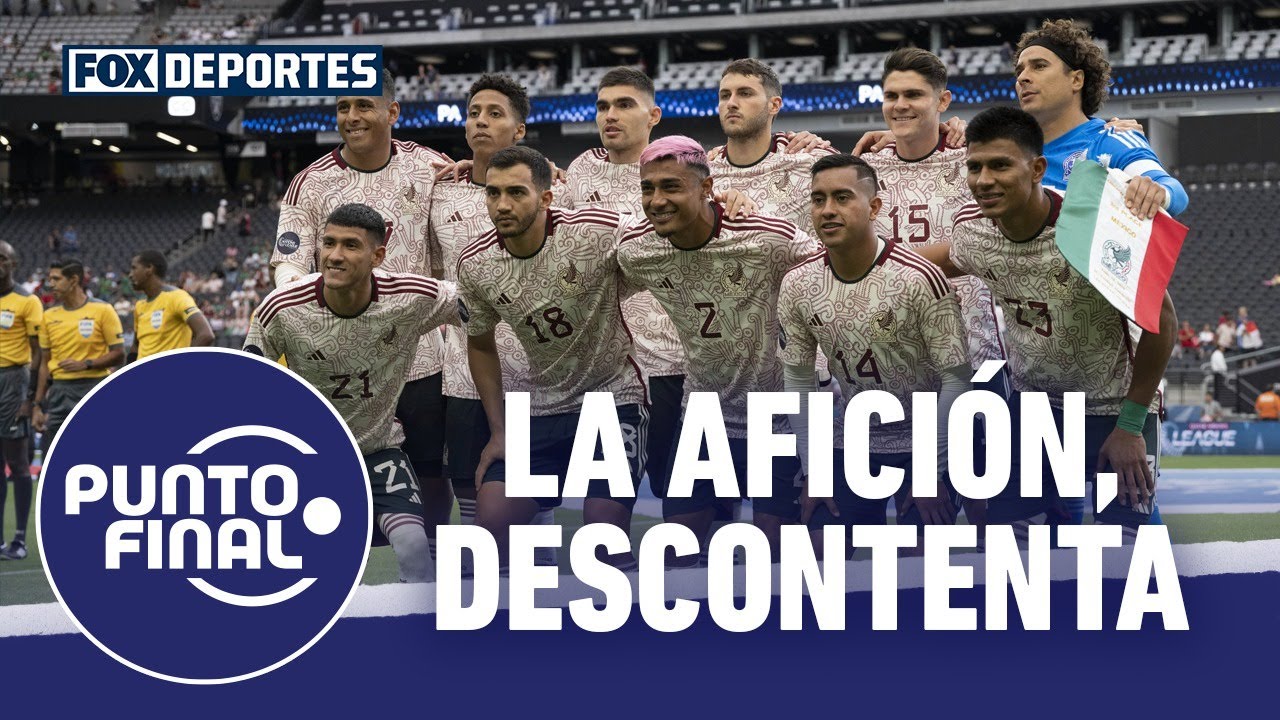 La afición 'castigó' a la Selección Mexicana: Punto Final - YouTube