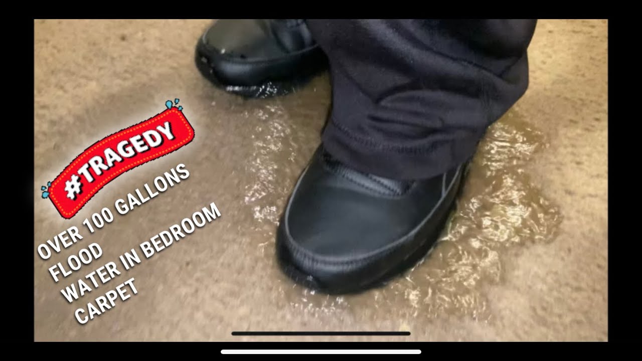 Extracting  Over 100 Gallons of Flood Water Out of This Carpet