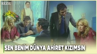 Rezil Türk Filmi | Selim, Manevi Oğlu Çetinden Hamile Olan Meral ile Evlenir